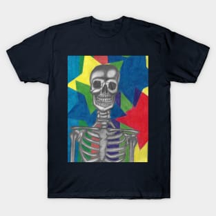 Technicolor stars n skeleton T-Shirt